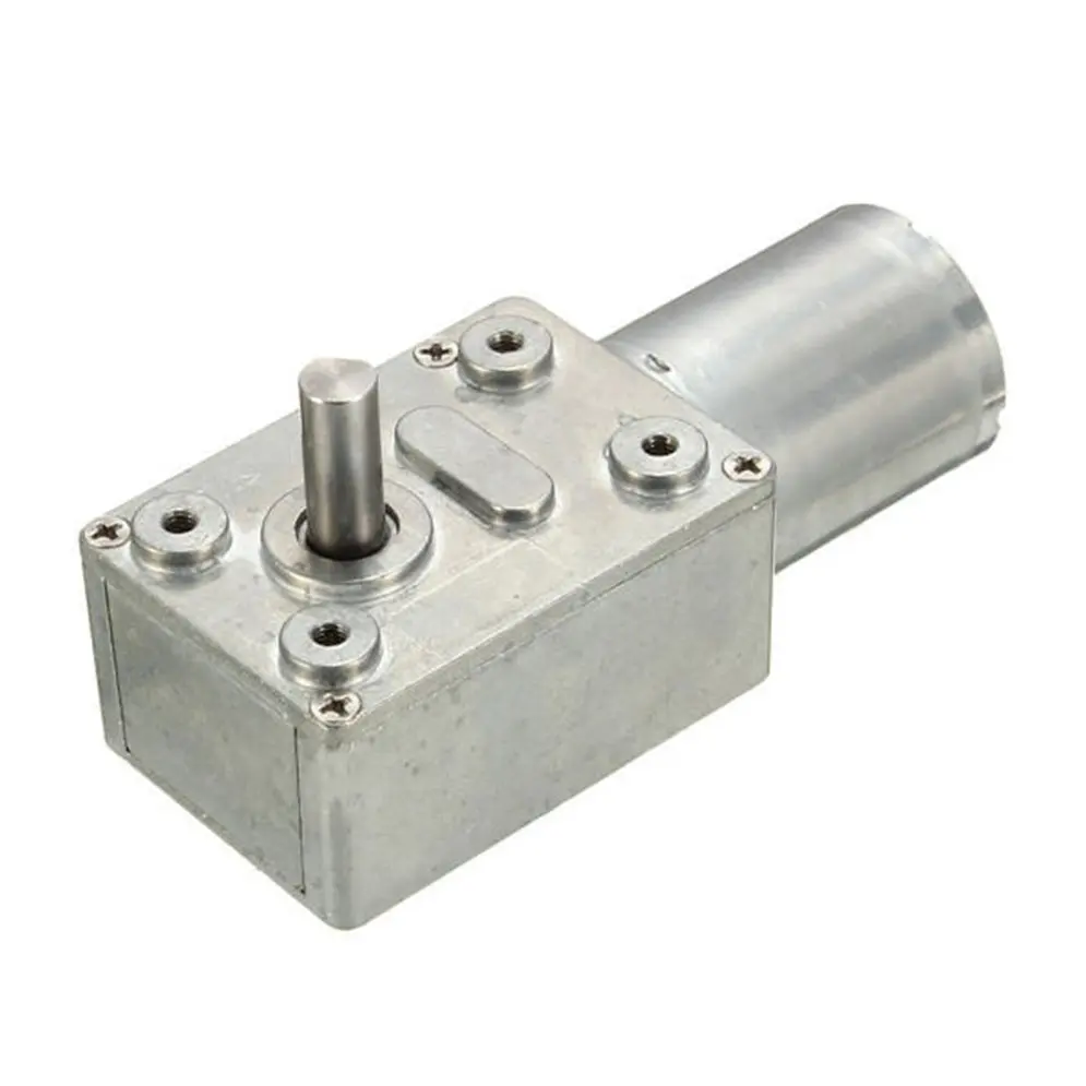 Gw370 Dc 12v 30rpm Реверсивный высокий крутящий момент турбо червячный мотор редуктор