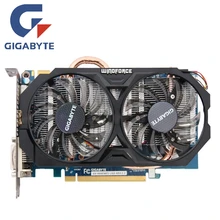 Gigabyte gtx 660 2 gb placa de vídeo nvidia gtx660 2 gb placas gráficas gpu desktop computador tela mapa do jogo hdmi vga dvi placa