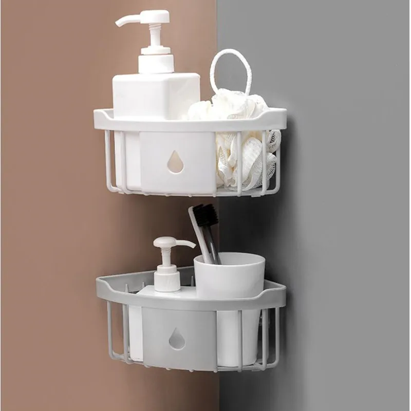 Стойка для хранения многофункциональная сильная кухонная ванная полка вешалка на клейкой основе полки для ванной комнаты Органайзер