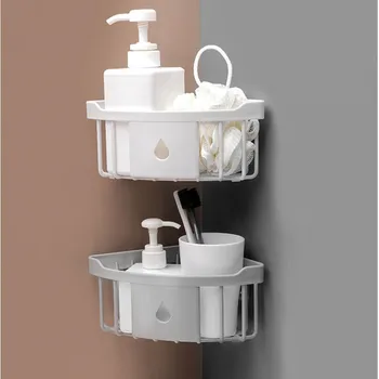 

Storage Rack Multifunction Strong Kitchen Bathroom Shelf Adhesive Rack Shelves for Bathroom Organizer Accessorie