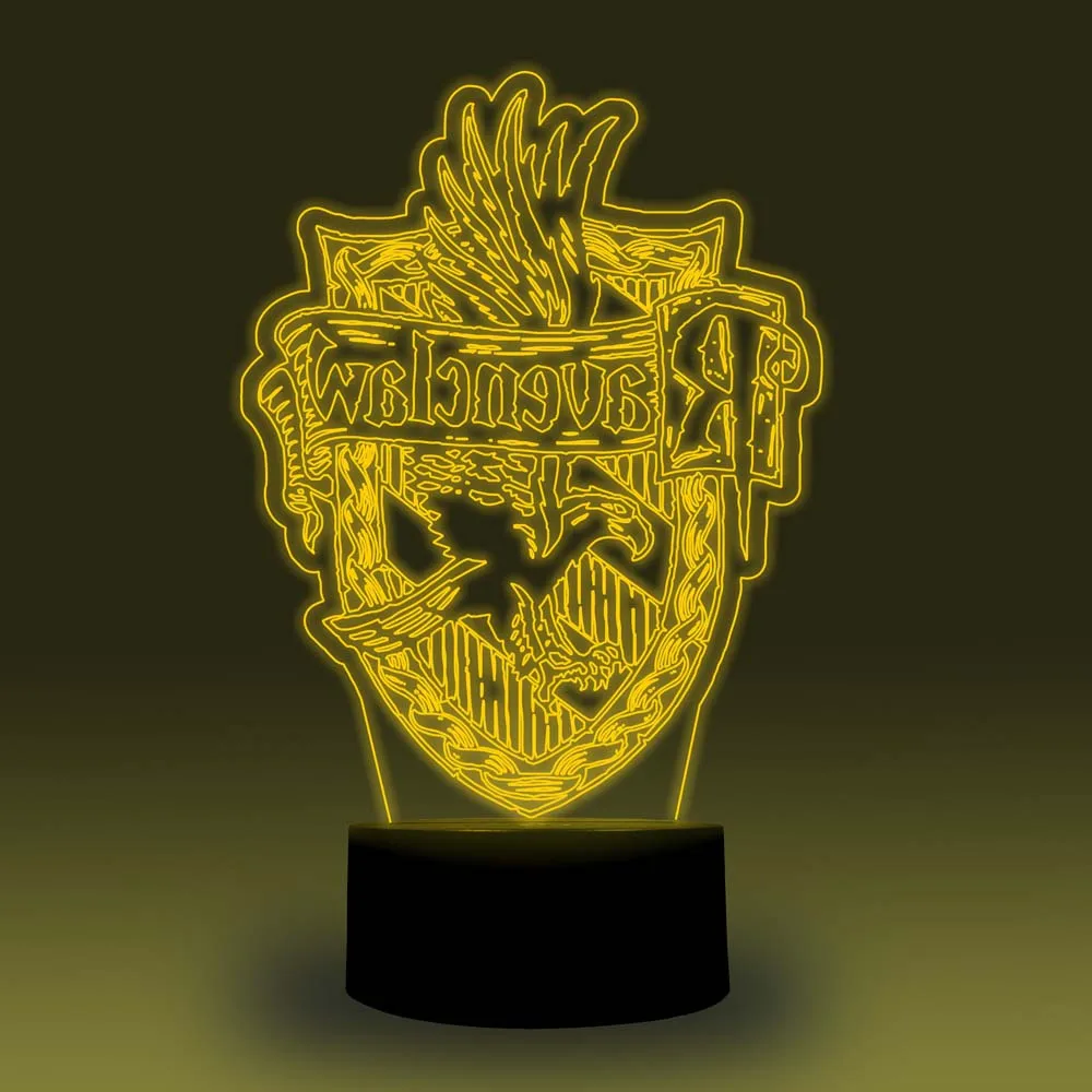 NiteApps 3D Ravenclaw дом ночник настольная лампа Иллюзия украшение лампа подарок на день рождения приложение/сенсорное управление