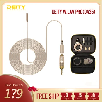 

Deity W.Lav Pro(DA35) IP57 Waterproof rating 4mm in Diameter professional lavalier Microphone for movie making
