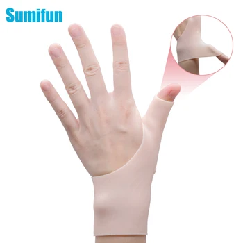 

2Pcs Silicone Wrist Thumb Hand Wrist Tenosynovitis Of The Fingers Hallux Valgus Orthopedic Straightener