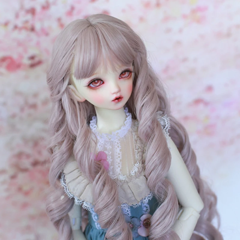 Новый модный стиль 1/3 1/4 1/6 Bjd SD парик куклы высокая температура провод длинные