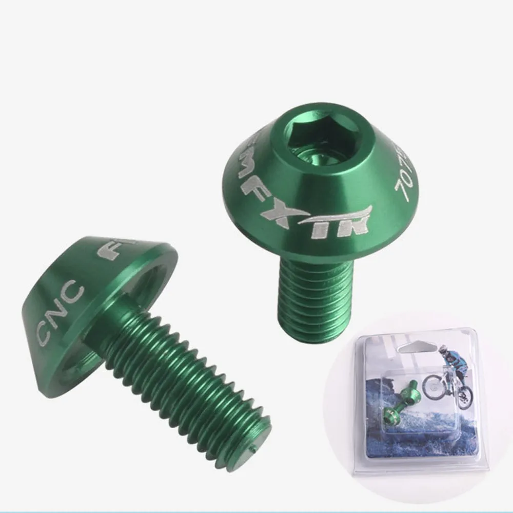 2 шт. алюминиевый сплав велосипедный держатель для бутылки с водой болты винт m5x12мм велосипедный Универсальный винт