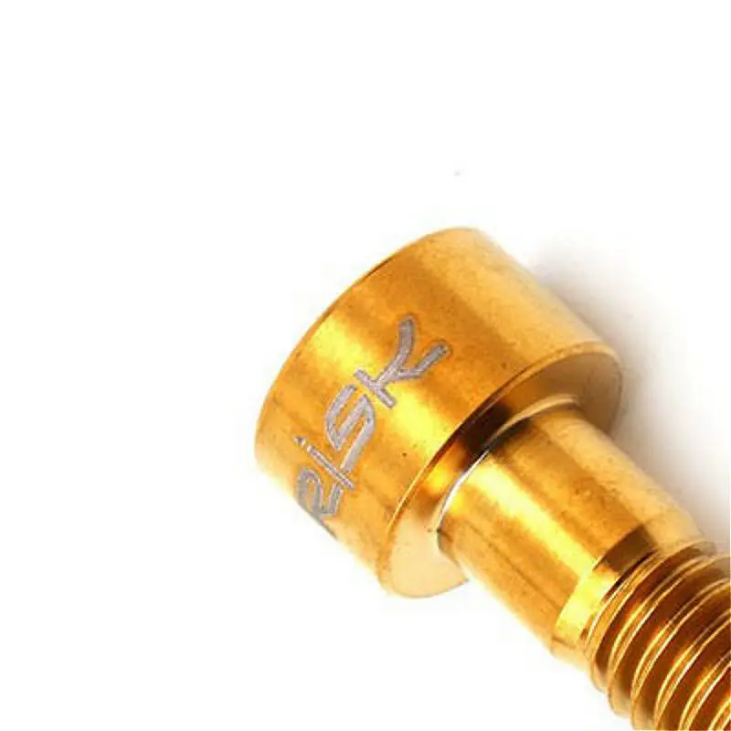 M6X30mm титановые болты для MTB велосипеда гнезда для гарнитуры колпак болт велосипед Винт золотой