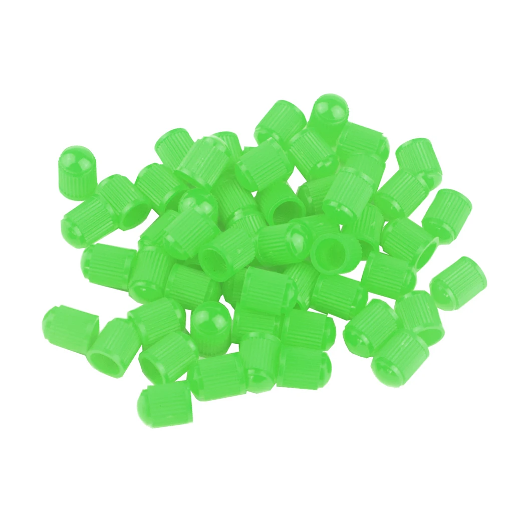 100x Plastic Car Bike Motorcycle Truck wheel Tire Valve Stem Caps HOT