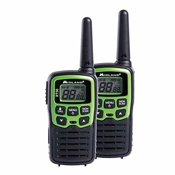 

Midland C1177 XT30 - Radio Entry Level Ricetrasmittente Walkie Talkie - Colore Verde - Formato 16 Canali, Raggio 6 km, 38 Toni -