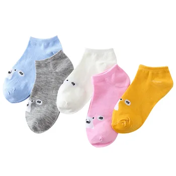 

5pairs/lot=10pieces Personality Women Socks Autumn Cartoon Shallow Mouth Invisible Boat Woman Socks Animal Head Female Socks