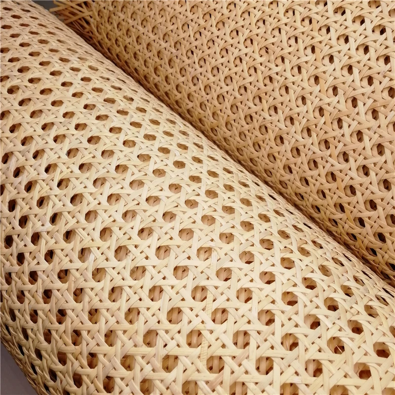 Natural Indonesian Rattan Cane Webbing Roll 15 Meters For DIY Furniture,  Chair, Table, Ceiling, Background Fiber Door Price From Packageseller,  $235.33