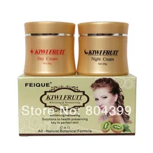 Киви Отбеливающее против веснушек природные ботанические формула день ningt крем 4 компл./лот