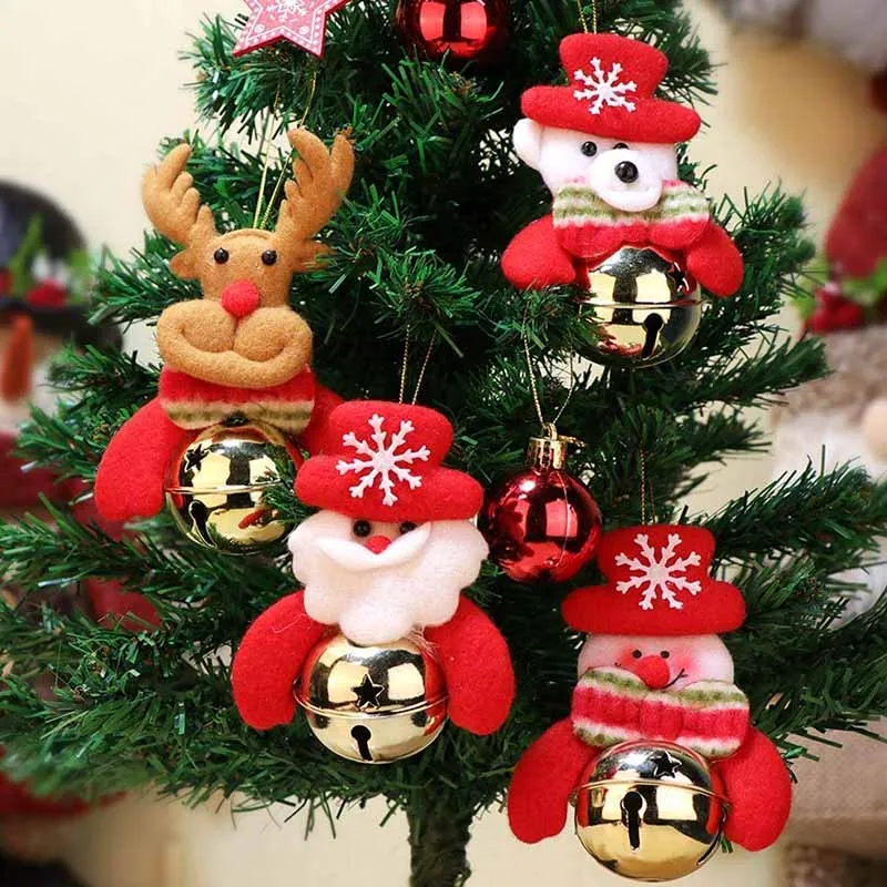 Рождественские украшения Рождественский подарок Санта Клаус Снеговик Дерево Игрушка Кукла висячие украшения для дома Рождество Navidad