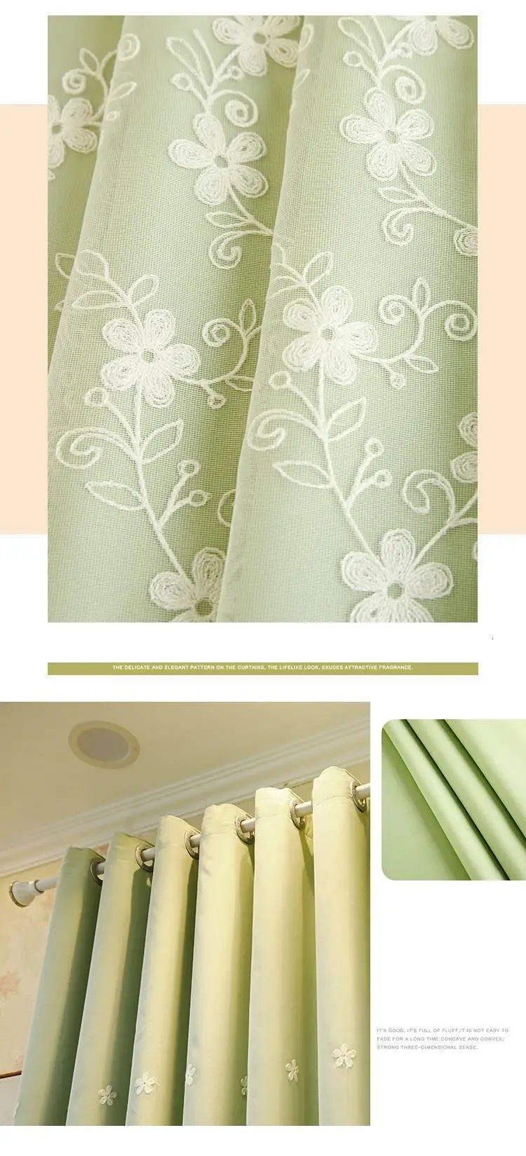 Роскошный кухонный гарнитур для камеры Da Letto Rideau Pour Le Salon Cortinas De Luxo Para Sala Rideaux для гостиной шторы