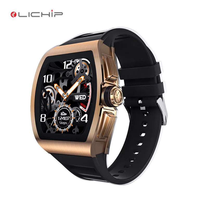 LICHIP L138 Смарт часы 2020 мужской браслет horloges наручные сердечного ритма relogio reloj