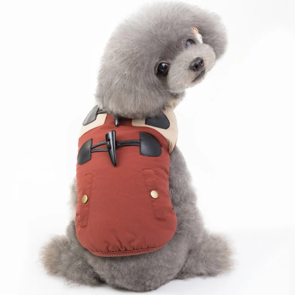 Pet рубашка жилет для собаки куртка щенок толстовка пальто Домашние животные кошка теплая одежда пальто# C
