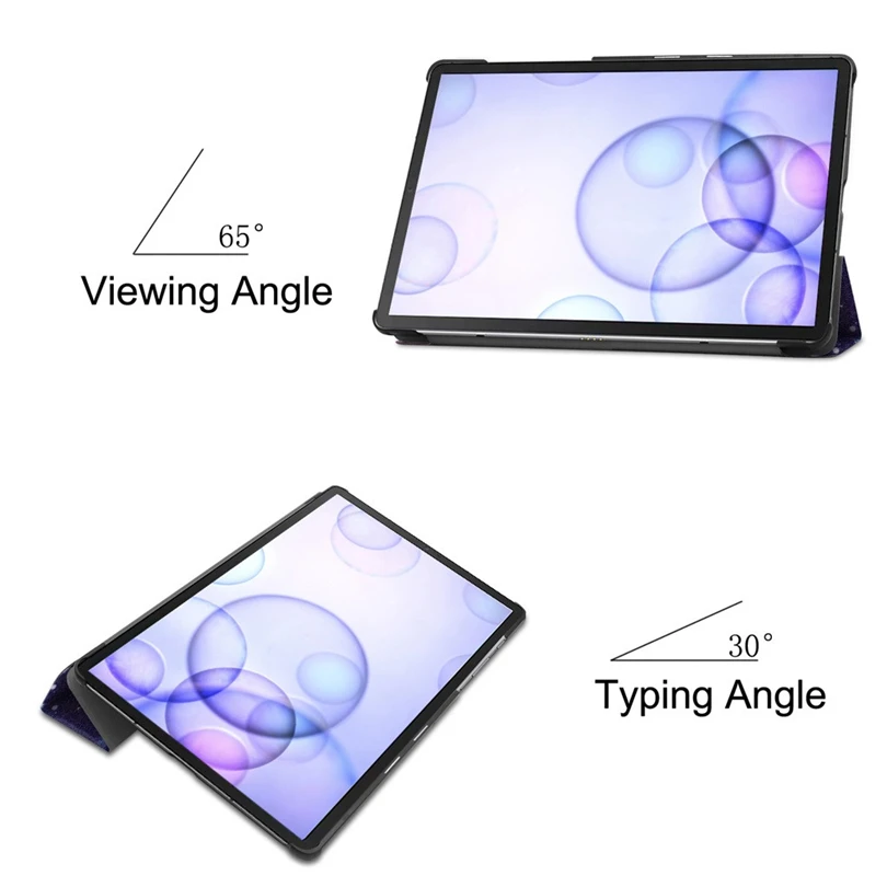 Магнитный чехол для планшета для Samsung Galaxy Tab S6 10,5 дюймов T860 T865 смарт Высокое качество кожаный чехол S30