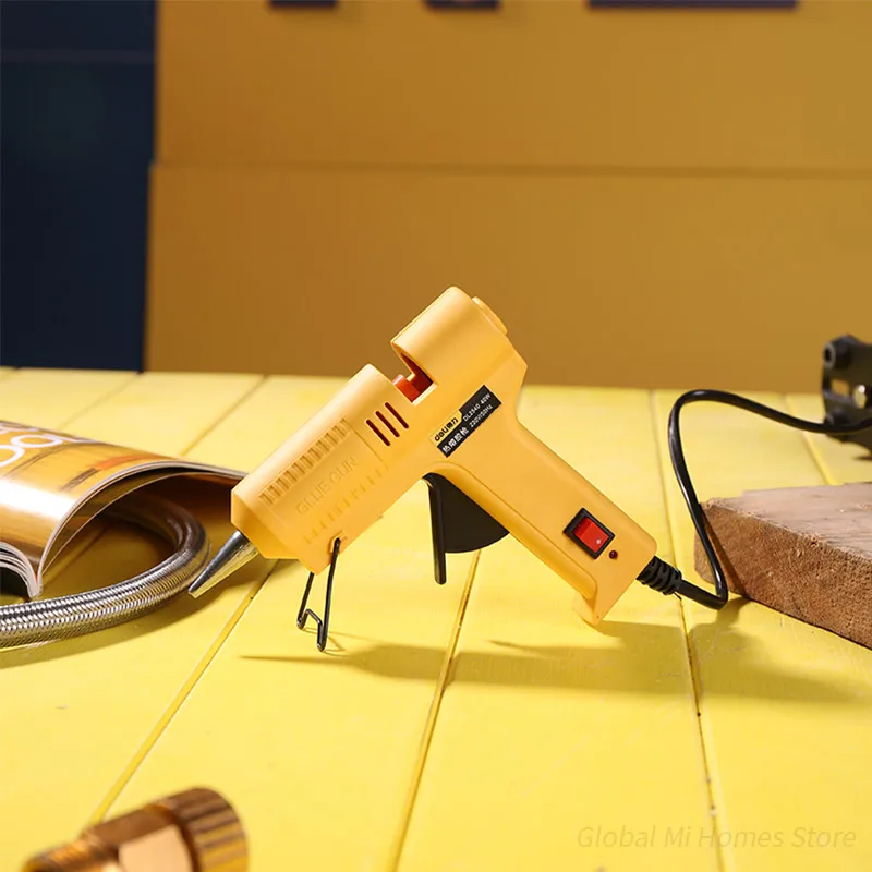Xiaomi DELI инструмент термоклеевой пистолет 40W60W Универсальный бытовой Детский DIY горячий раствор оружейный шомпол набор