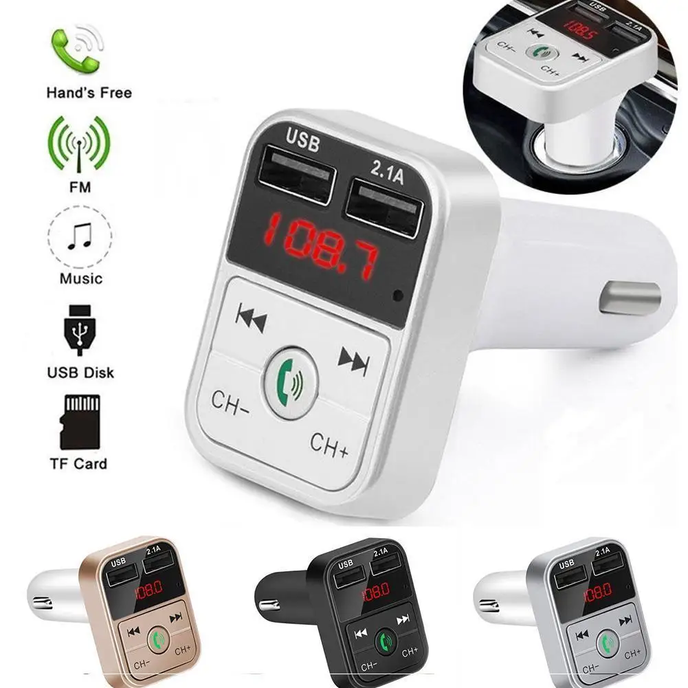 Car MP3 Player USB Car Charger Bluetooth 5.0 FM Transmitter Modulator