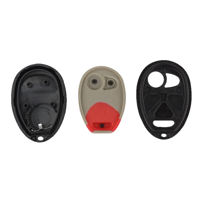 OkeyTech 3 кнопки дистанционного ключа автомобиля оболочки для Buick Hummer H3 GMC M Chevy Pontiac для Chevrolet Colorado Isuzu без чипа пустой чехол