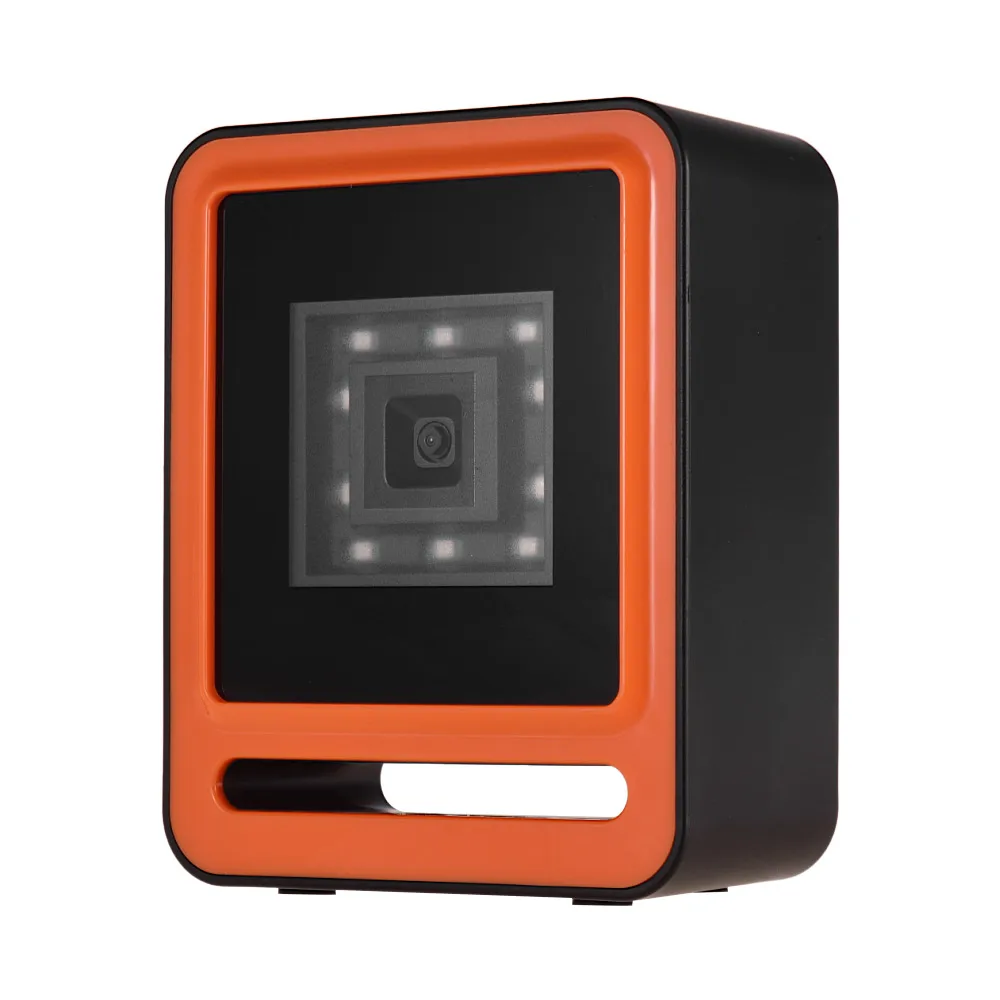 Aibecy Hands-free USB проводной 1D 2D QR сканер баркодера Настольный многонаправленный считыватель штрих-кодов для супермаркет, розничная торговля