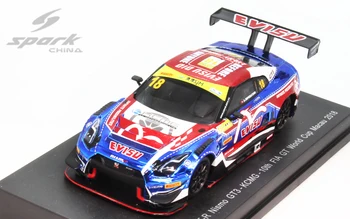 

Spark 1/64 Y129 Nissan GT-R GT3 # 18 KCMG 10th 2018 car model