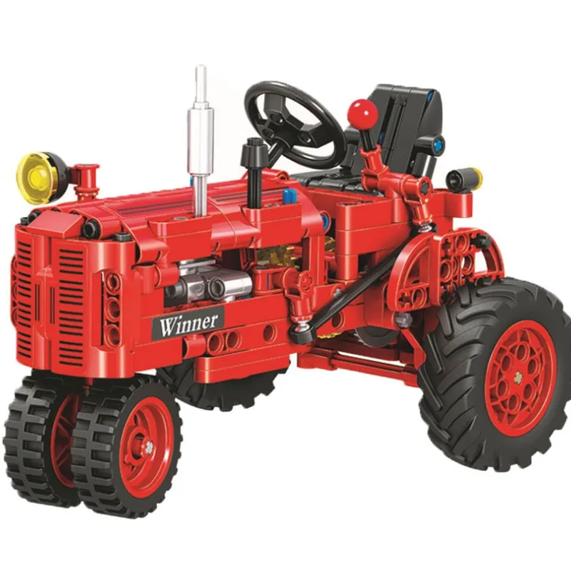 

Winner 7070 302pcs Technic Classical Classic Old Tractor Building Block Diy Educational Brick Toys For Children Funny Gift