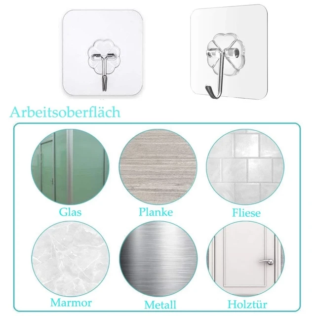 24/10/2Pcs Fali Átlátszó Vákuum Szívóhorog Erős Látszólagos Kábelbilincs Ragasztóhorog Rack Fürdőszoba Törölköző Kulcs Fogas - Image 6