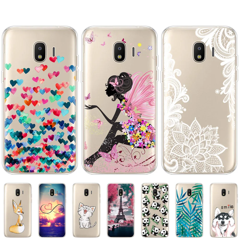 Мягкий чехол для Samsung J2 Core силиконовая задняя крышка телефона Galaxy 2018 J 2 SM J260F