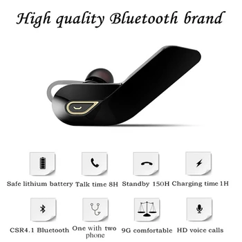 

Bluetooth Earphones Business Mini Free Bill of Lading Side Stereo Wireless Headset