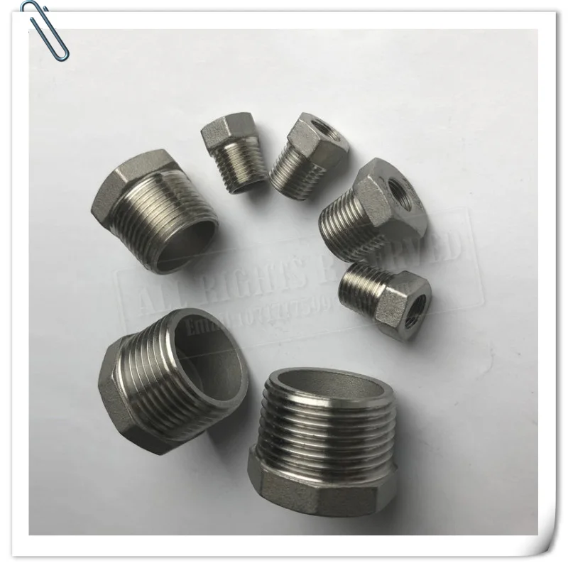 3/8 &quotПапа NPT на 1/4&quot Мама мама Редуктор/редуктор втулка трубы фитинг адаптер