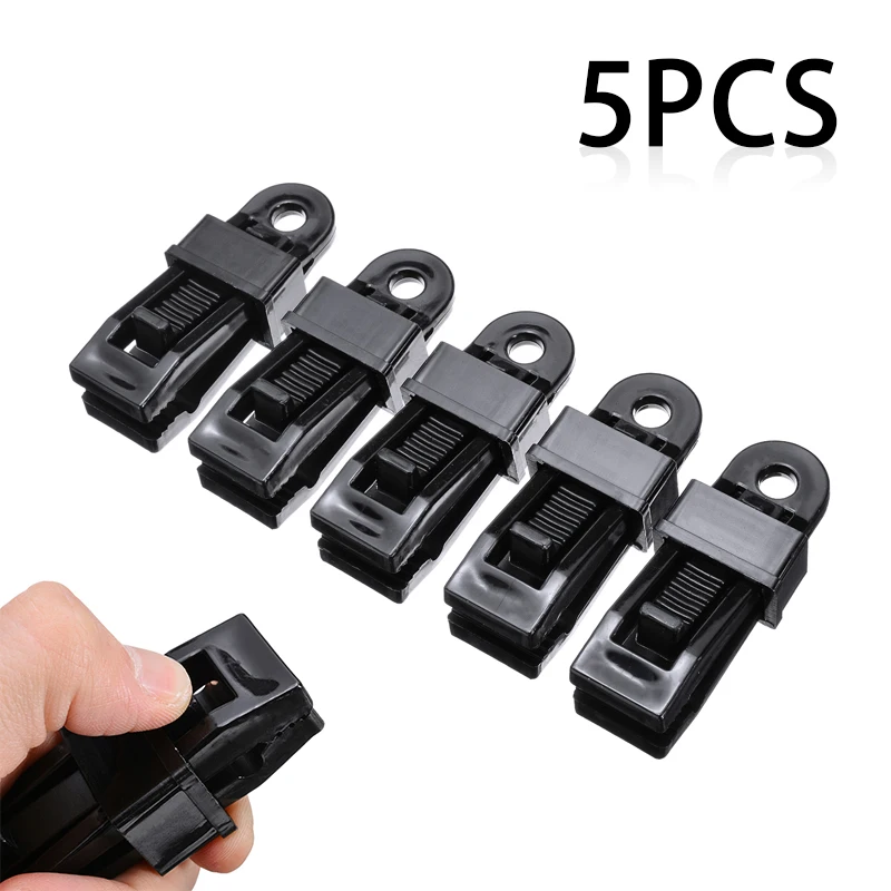 Tent Clips Clamp Awning Set Cover Tent Wind Fixed Plastic Clip For Outdoor 