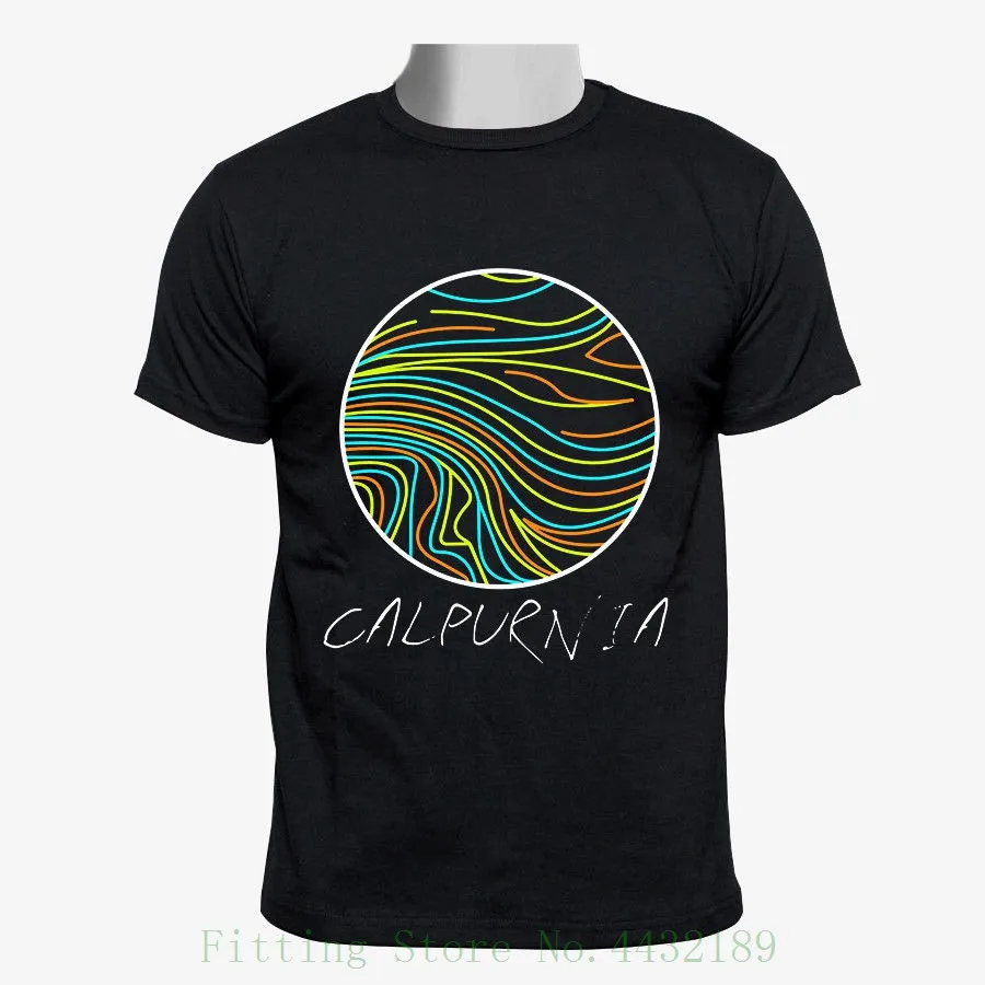 Футболка Calpurnia мужская с коротким рукавом модная тенниска на заказ летняя майка