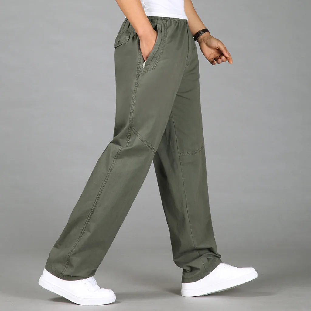 Pantalones hombre мужские повседневные Модные свободные спортивные комбинезоны размера плюс, длинные штаны calca masculina