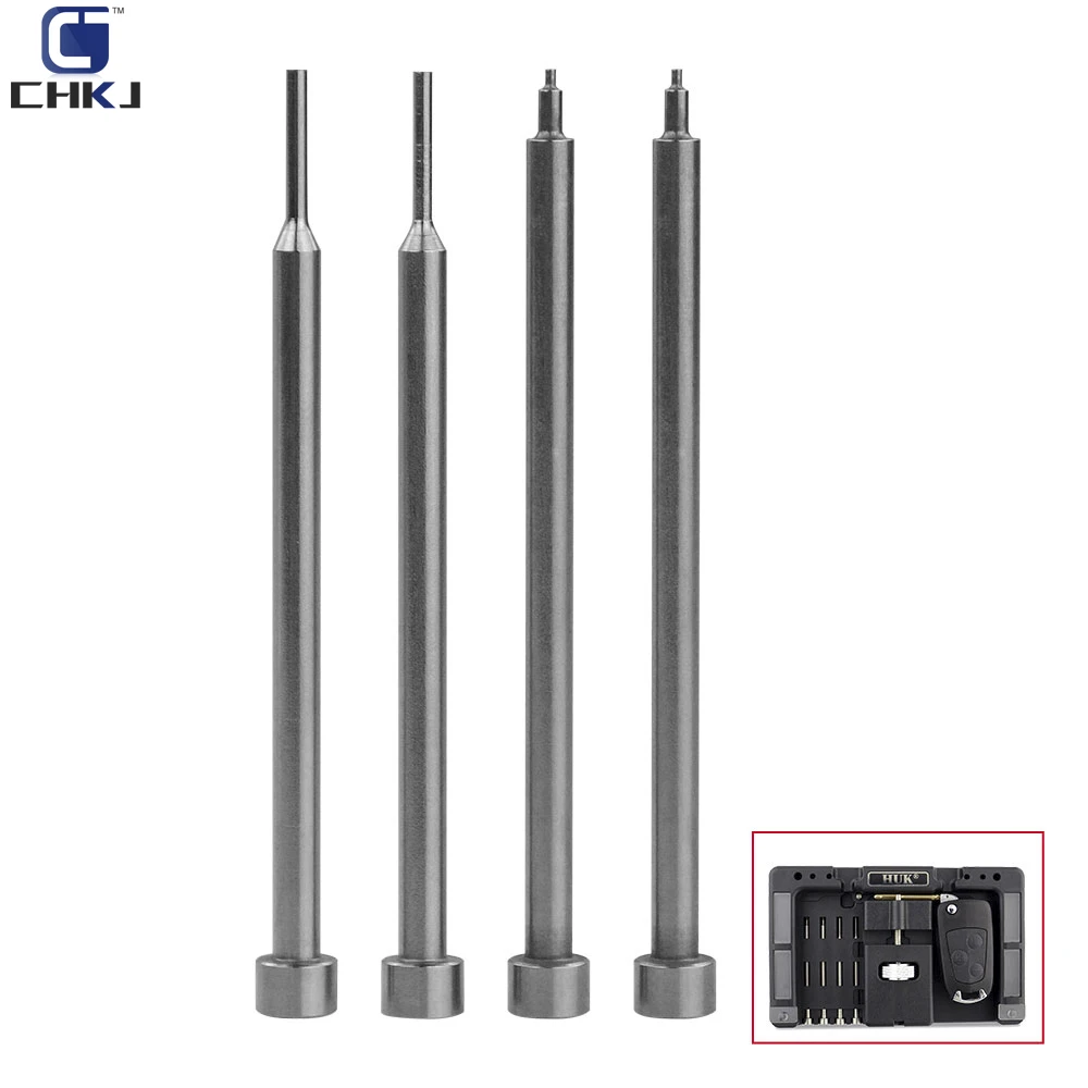 CHKJ 4PCS/Set Replacement Pins For Original HUK Key Fixing Tool Flip Key Vice Of Flip-key Pin Remover Locksmith Tool locksmith tools locksmith extractor tools lock pick tools lock repair tool pin disassembly tool