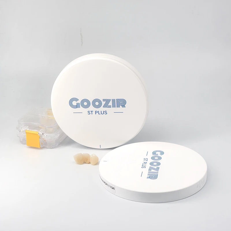 

Goozir white zirconium blank Super translucency ST 100 powder 43% transmittance