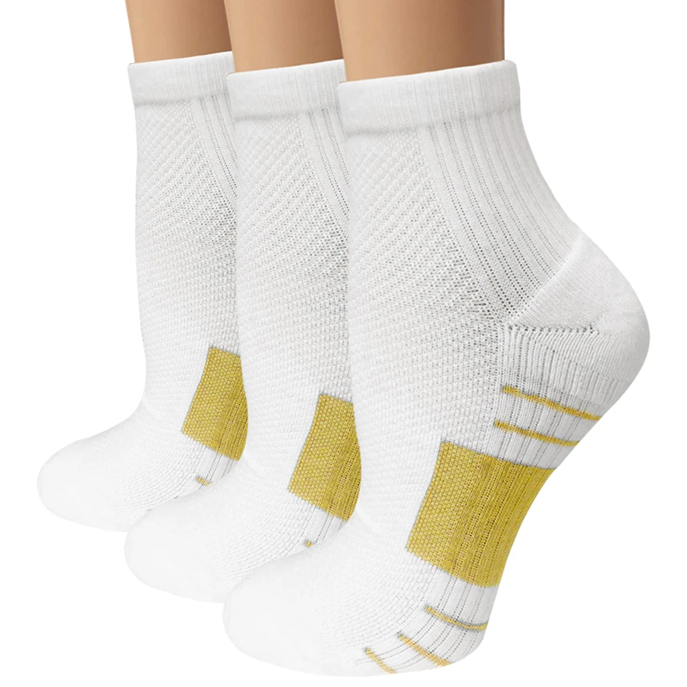 SFIT Chaussette, компрессионные носки для бега, для мужчин, дышащие баскетбольные Лыжные носки для велоспорта, теплые носки - Цвет: E471926A 3 pairs