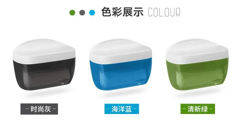 Punch-free waterproof hand paper roll paper tube household bathroom paper box toilet paper rack YHJ110111