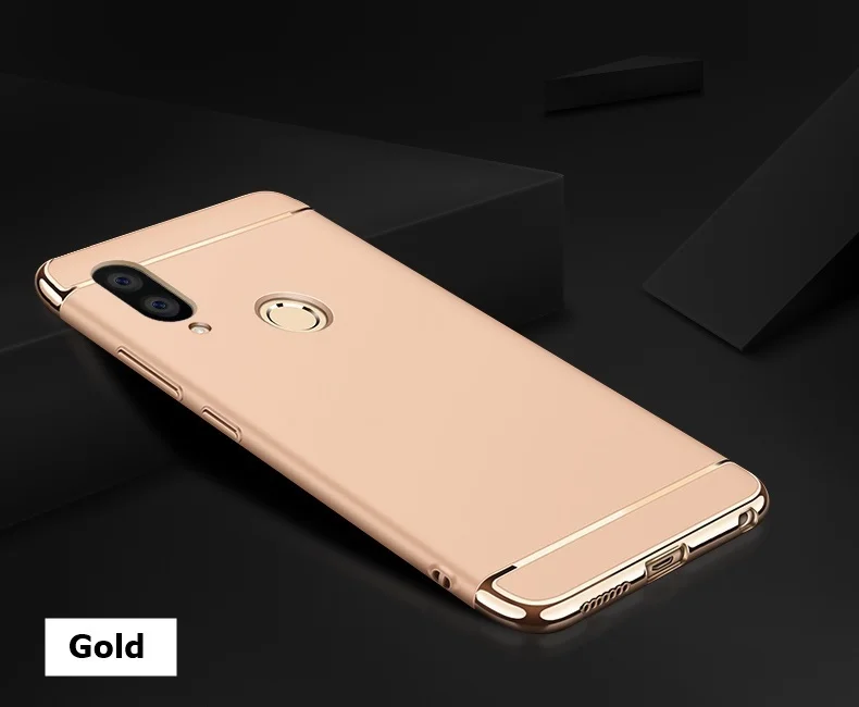 Чехол для huawei Nova 3, чехол Nova 3i, роскошный, Королевский, золотой, с металлическим покрытием, ТПУ, жесткий съемный чехол 3 в 1 для huawei Nova 3