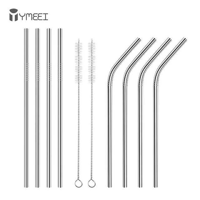 Straight Metal Straws