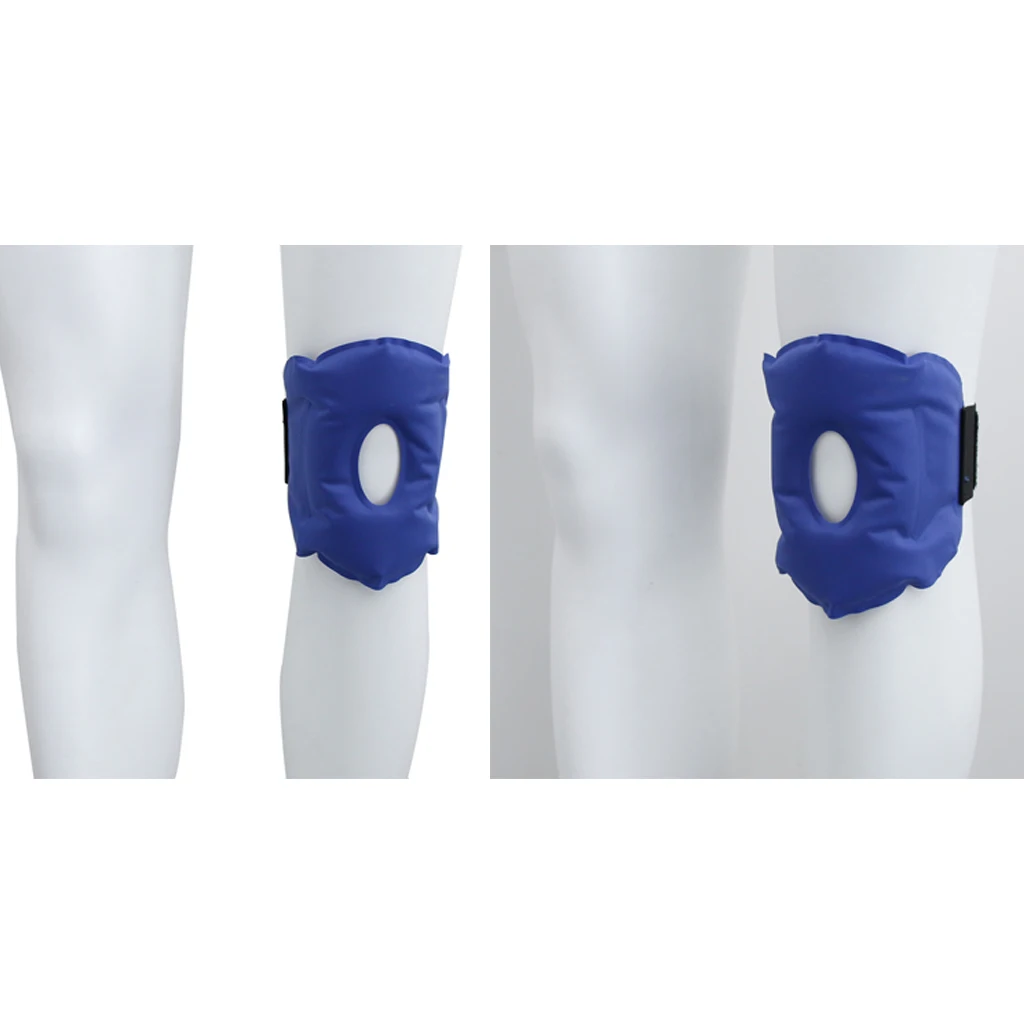 Pack of 2pcs, Comfort Knee Hot Cold Pack Wraps, Gel Ice Bags Cold Knee Brace with Strap for Injury, Swelling