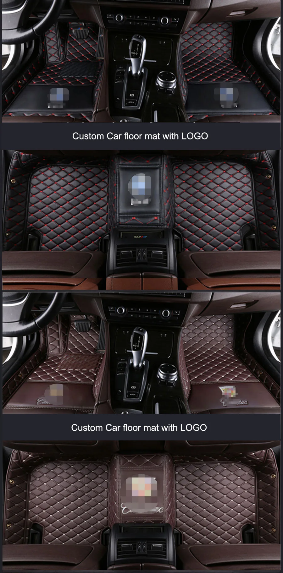 EMS Быстрый Транспор пользовательские автомобильные коврики для Land Rover Discovery 3/4 freelander 2 Range Rover Sport Evoque индивидуальный логотип