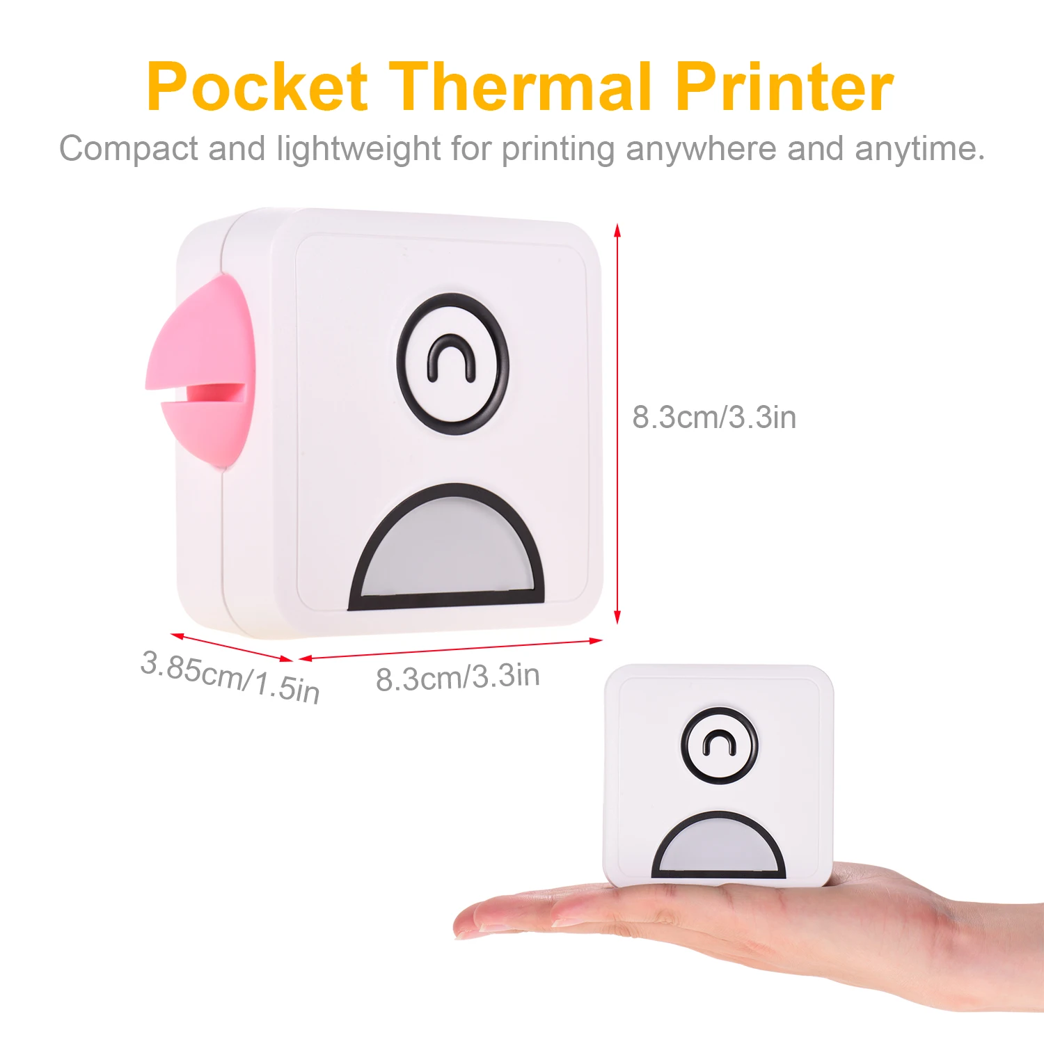 Poooli L1 Pocket Photo Thermal Printer 200dpi 58mm Wireless BT Memo Lists Printer  for Printing Labels Photos Making Journals small photo printer for iphone