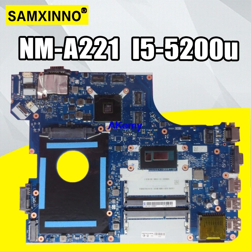 NM-A221 материнская плата для ноутбука lenovo Thinkpad E550, материнская плата I5-5200u, оригинальная материнская плата PM