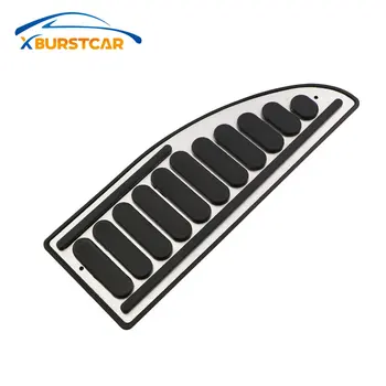 

Xburstcar Car Pedal Footplate Footboard Foot Rest Pedal Cover for Ford Focus 2 3 4 MK2 MK3 MK4 Fiesta Mondeo Fusion Kuga Escape