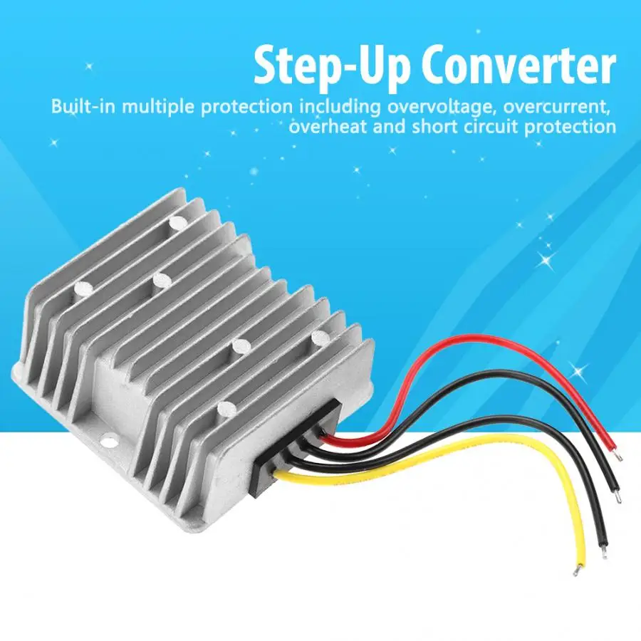 GYVRM-T122415 9-20V Вольт регулятор Водонепроницаемый синхронный DC-DC 15A 24V 360W Напряжение