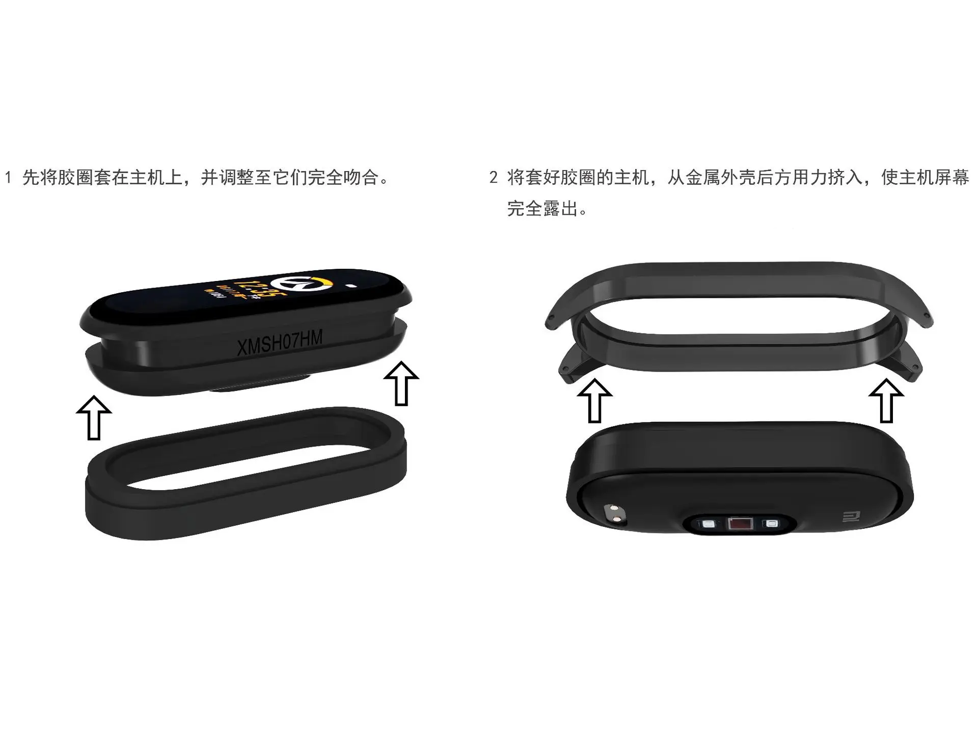 Ремешок из нержавеющей стали для xiaomi mi band 3 4, металлический ремешок для часов, умный Браслет mi band 3, сменные ремешки для часов mi 3