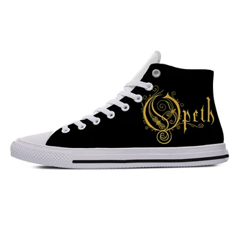 

OPET H Heavy Metal Band Icon Mens Womens Designer Leisure Sneakers Men Casual Canvas Shoes Off White