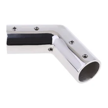 Нержавеющая сталь Морская Лодка Поручень 120 градусов Лук Форма " 25 мм