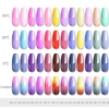 UR sucre 7.5ml Gel vernis thermique 3 couleurs température changement de couleur paillettes UV Gel vernis tremper UV LED Gel laques ► Photo 2/6