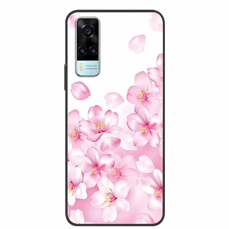 Cute Cartoon Shockproof Soft Silicone TPU Back Cover - Enhanced Protection and Style
